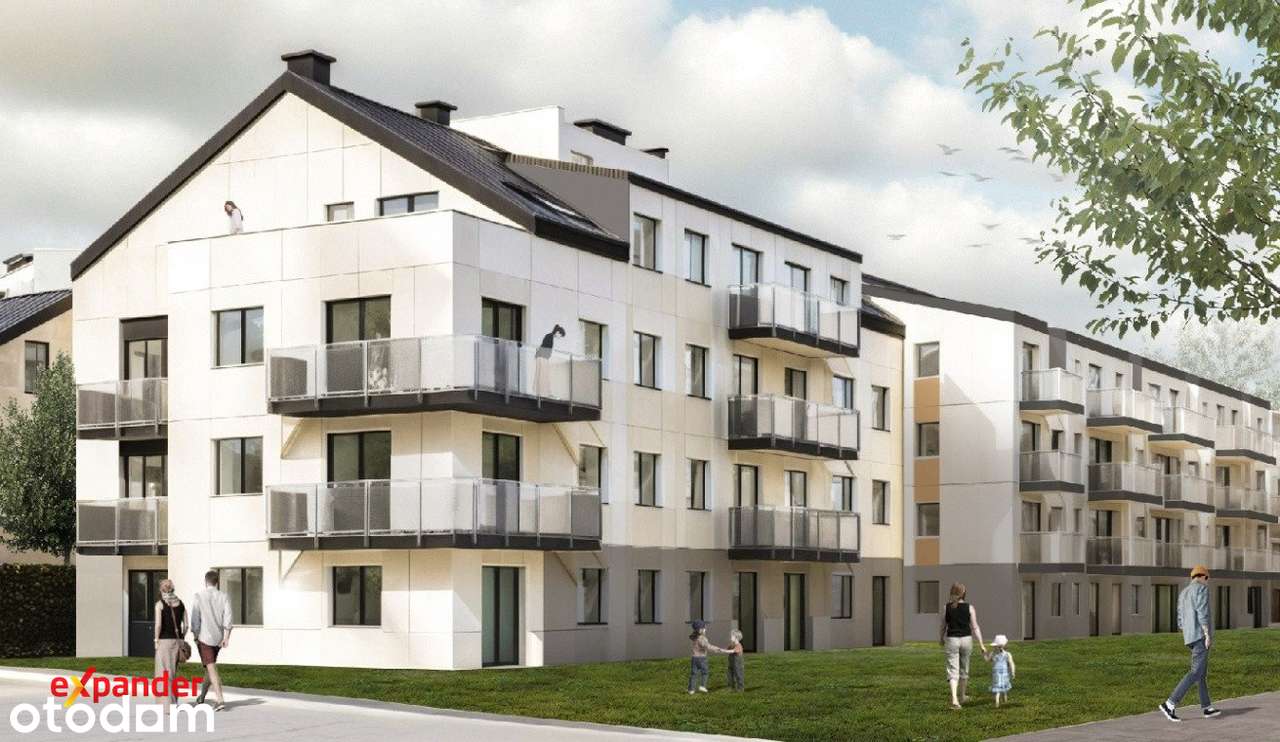 2 pokoje z balkonem | wkład własny 30% | raty w czynszu