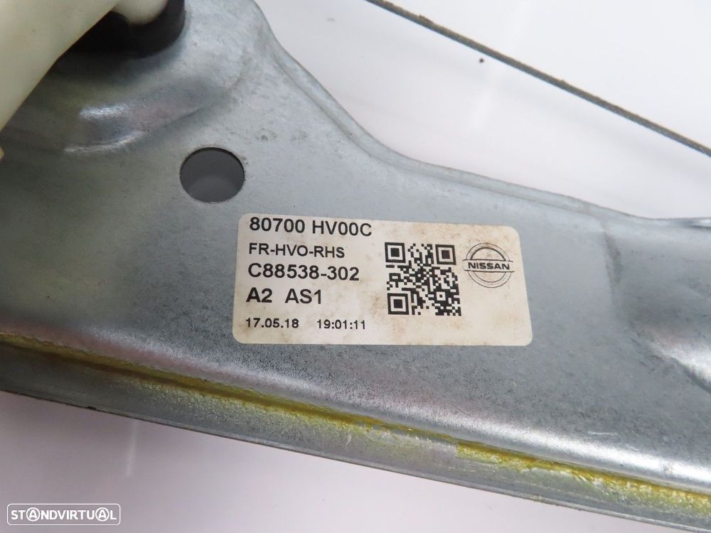Elevador da Porta com Motor Direito/Frente Usado / Original NISSAN QASHQAI II Cl... - 5