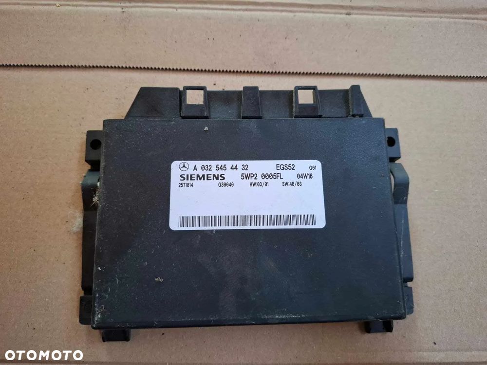 STEROWNIK SKRZYNI BIEGÓW MERCEDES ML W163 2,7 CDI a0325454432