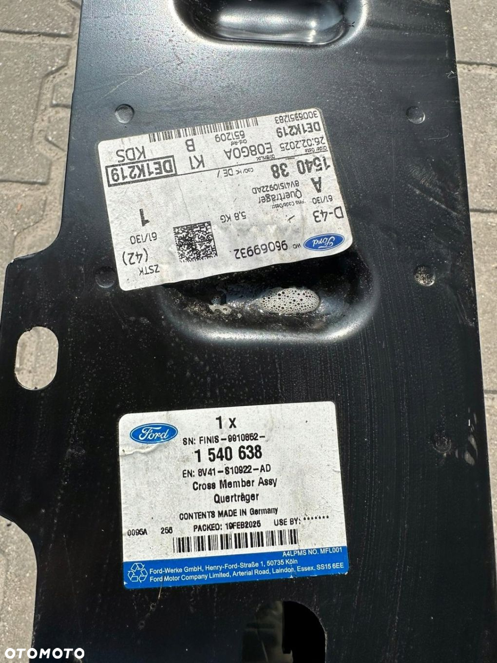 BELKA C-MAX 2007-2010 FOCUS 2004-2008 KUGA 2008-2012 1540638 8V41-S10922-AD - 7