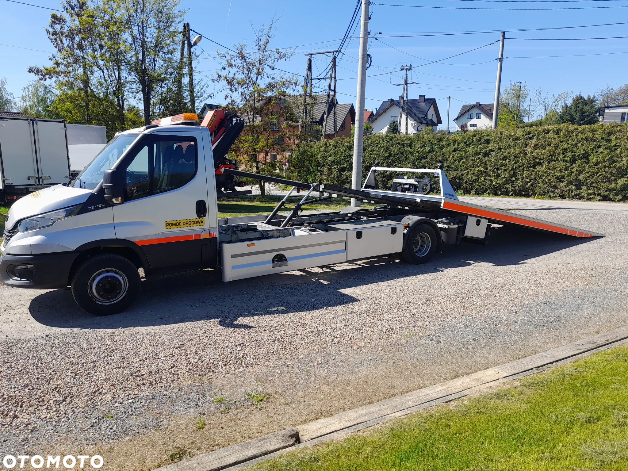 Iveco DAILY 72c18 70c18 Dmc 7200kg LAWETA PLATFORMA HYDRAULICZNA -EUROTECHNIK-Pomoc drogowa JEDYNA taka na NIEMIECKI rynek BLOKADA MOSTU PNEUAMATYCZNE ZAWIESZENIE... - 8