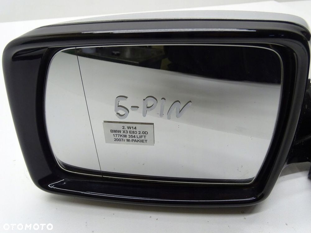 LUSTERKO LEWE PRZEDNIE BMW X3 E83 TITANSILBER METALLIC 354 5 PIN M-PAKIET - 10