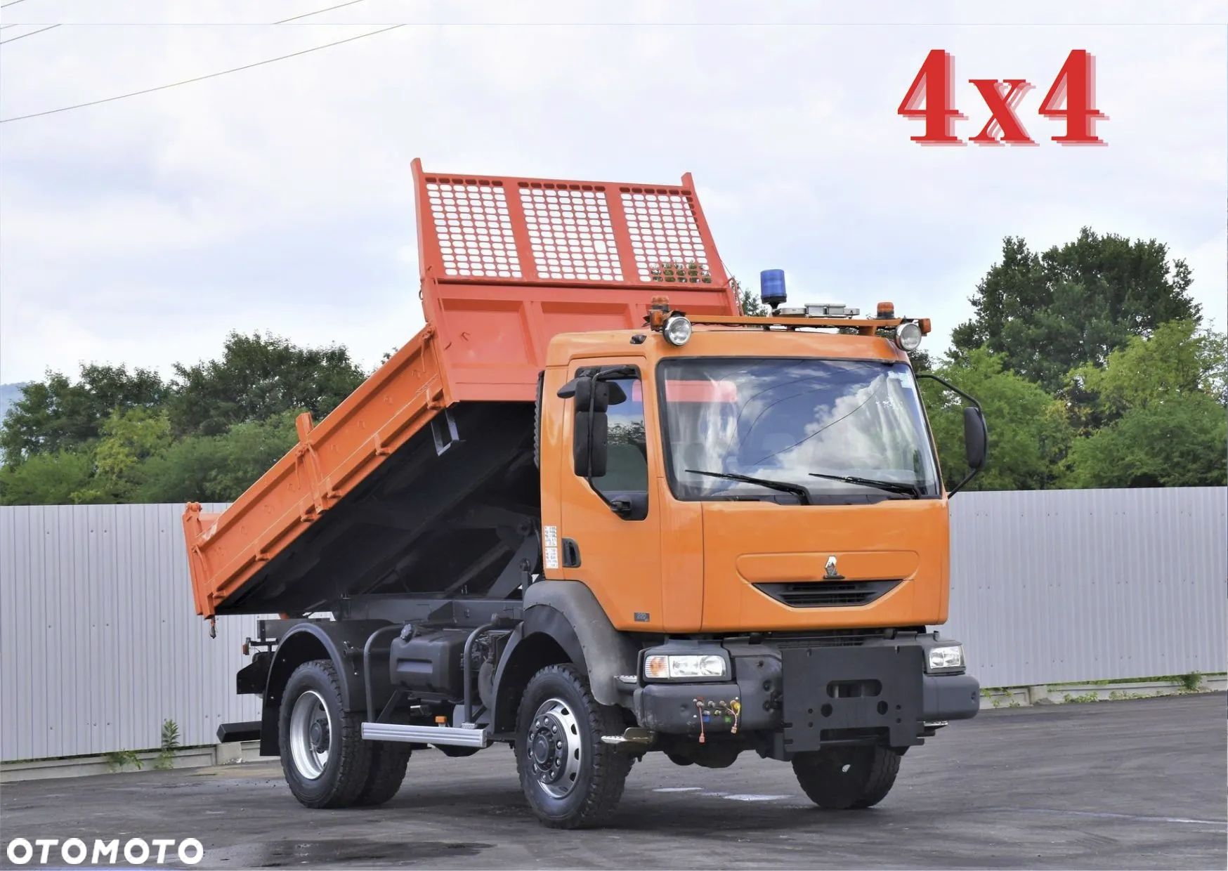 Renault MIDLUM 220 * WYWROTKA 3,80m *4x4 - 1