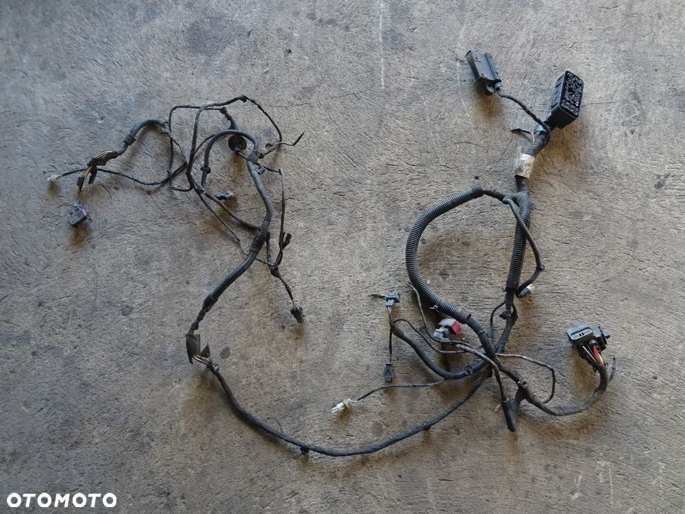 ASTRA H 1,7 WIĄZKA WENTYLATORÓW PRZEWODY INSTALACJA ELEKTRYCZNA KABLE - 10