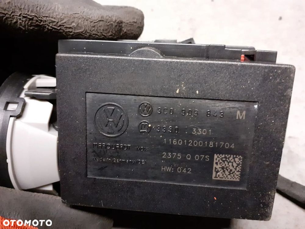 STACYJKA KLUCZYK VW PASSAT B6 3C0905843 ORYGINAŁ WYSYŁKA! - 5