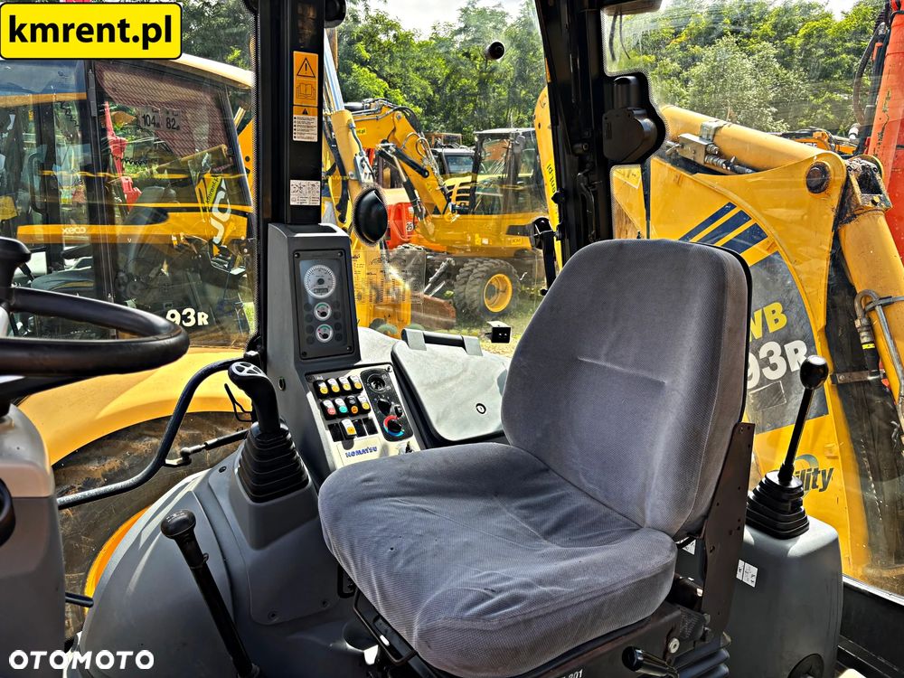 Komatsu WB93R KOPARKO-ŁADOWARKA 2008R. MTH:3807! | JCB 3CX CAT 432 428 CASE 580 590 NEW HOLLAND 110 115 VOLVO BL 71 - 35