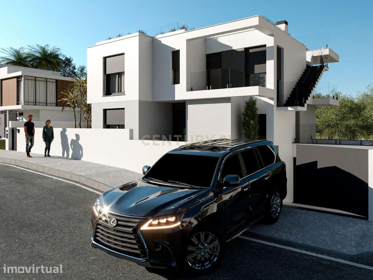Moradia T4  de luxo com piscina aquecida e Rooftop na Urbanização Para - Grande imagem: 3/10
