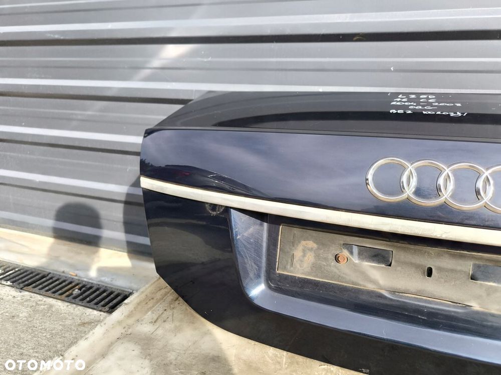 KLAPA TYLNA TYŁ AUDI A6 C6 SEDAN LZ5D 2004-2008 ORYGINAŁ ! *2* - 4