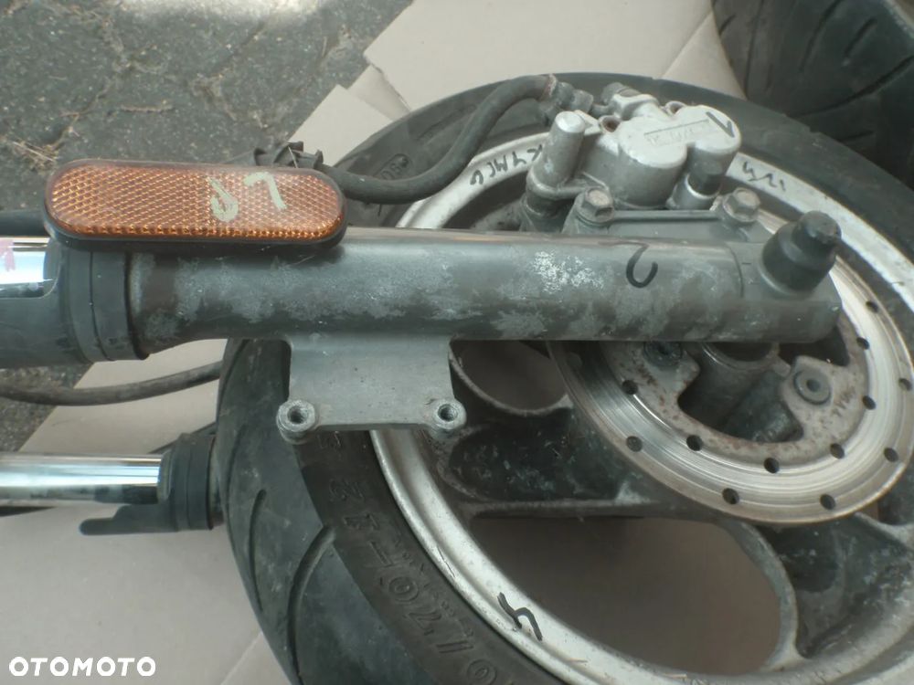 amortyzator amor laga przód zacisk przewód hamulcowy Kymco Agility 07r koło12 - 5