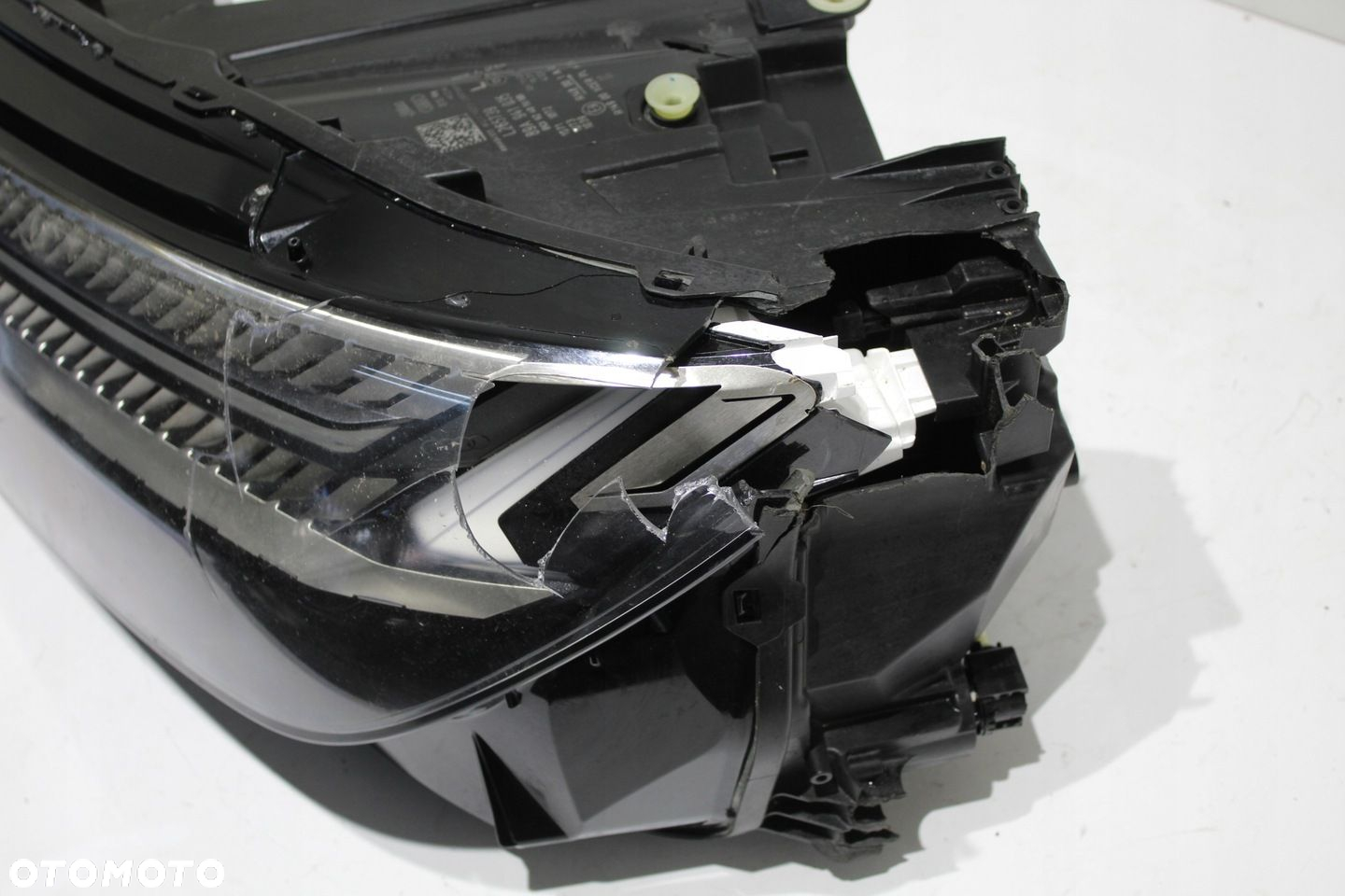 Audi Q4 89A E-tron Matrix Full Led Lewy Lampa Przód Lewa Uszkodzona - 7