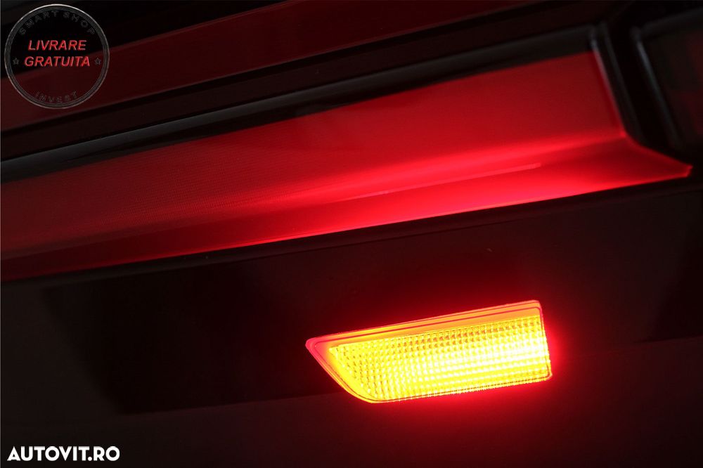 Stopuri LED BMW X5 E70 (2007-2013) Light Bar Upgrade la G05 LCI Design- livrare gratuita - 7