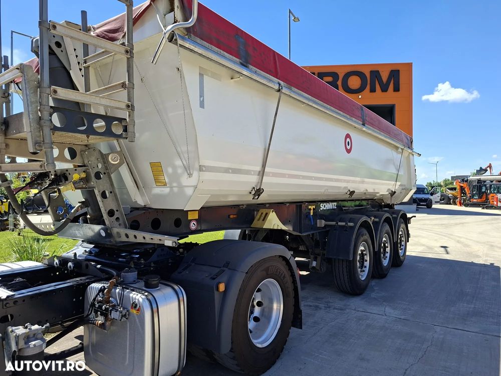 Schmitz Cargobull 10 BUCATI-basculabile 2020, prelata, scena vizitare, jante ALUMINIU, carte identitate RAR, tara propie 6,458kg, 28mc, picioare rabatabile, protectiie laterale si spate, posibilitate leasing, rulate in GERMANIA-STARE BUNA-PROMOMOTIE 22.900 EUR+Tva - 1