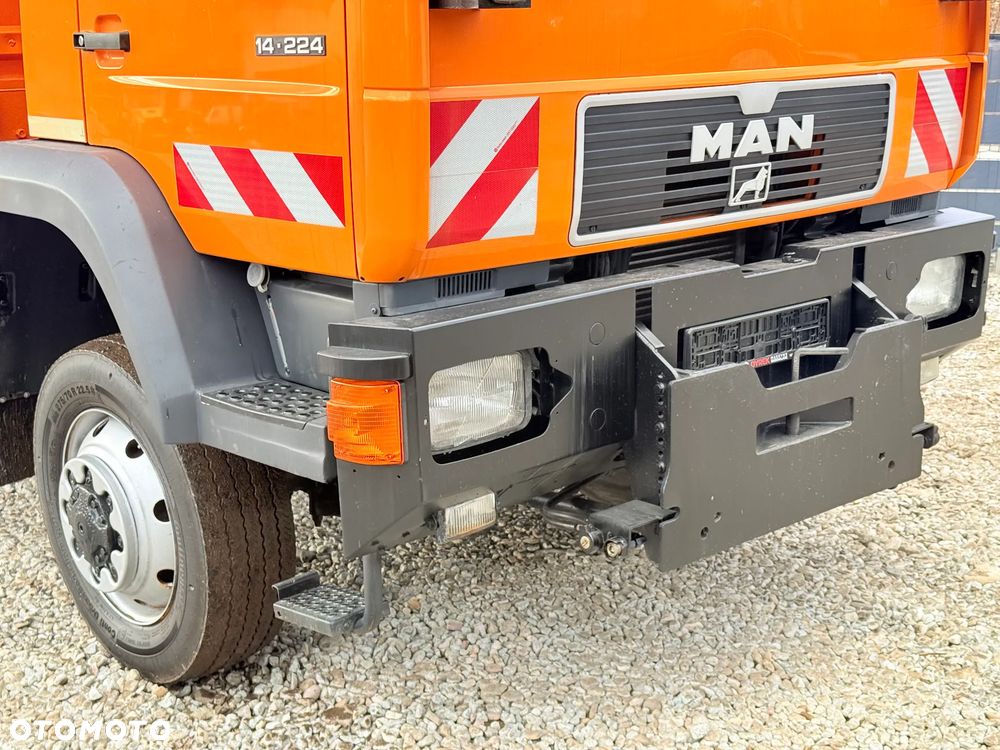 MAN * MAN 14-220 * Kiper Wywrotka Meiller * 4x4 * Zimowe Utrzymanie * Unimog * - 22