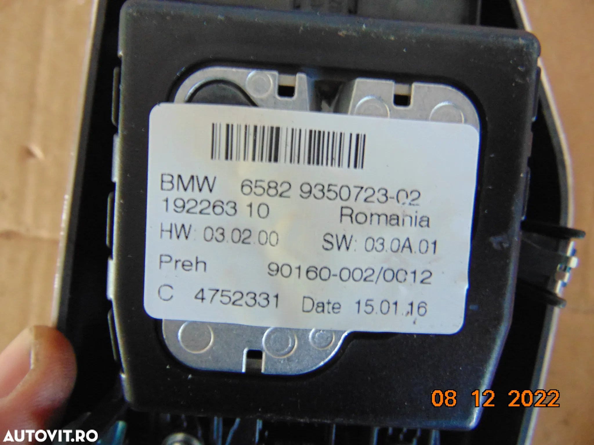 IDrive BMW f20 F21 F23 F22 F15 F25 f10 f11 joystick navigatie f30 f31 f32 f33 f34 f87 x4 f07 dezmem - 3