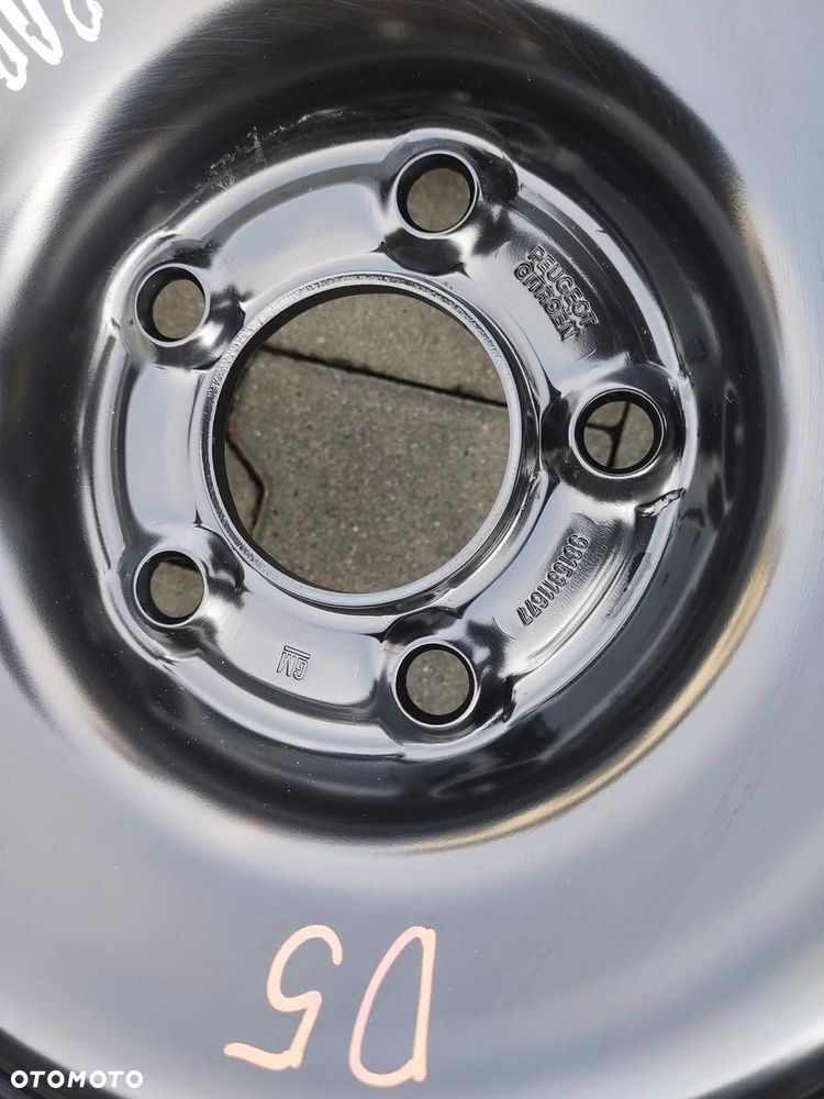 KOŁO DOJAZDOWE ZAPASOWE DOJAZDÓWKA 16 PEUGEOT PARTNER IV LIFT 2023-26 5X108 - 8
