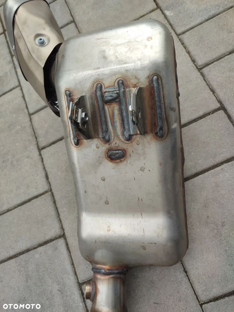 Kolektor, tłumik, wydech, osłona wydechu, tłumika Yamaha MT09 Tracer 9 - 10