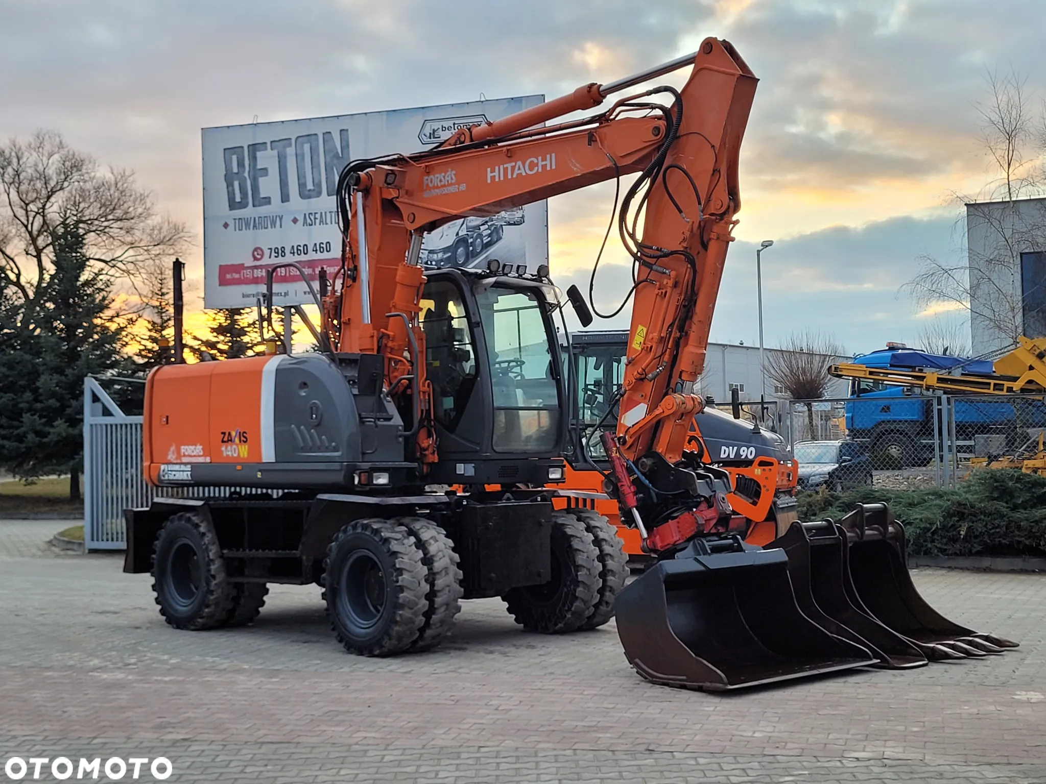 Hitachi ZX 140 W 3 - 8