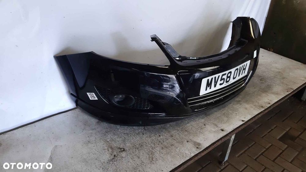 } ZDERZAK PRZÓD PRZEDNI DO OPEL ZAFIRA B LIFT FL Z20R CZARNY HALOGENY DO MALOWANIA ! - 3