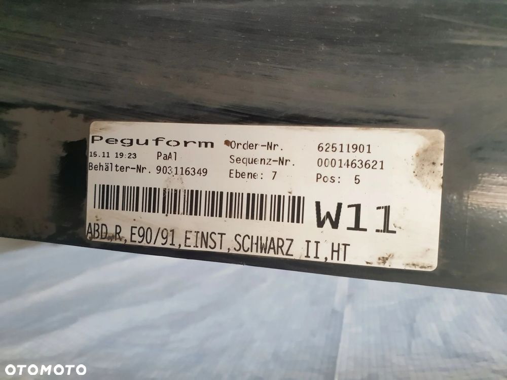 LISTWA PROGOWA NAKŁADKA BMW E90 E91 - 4