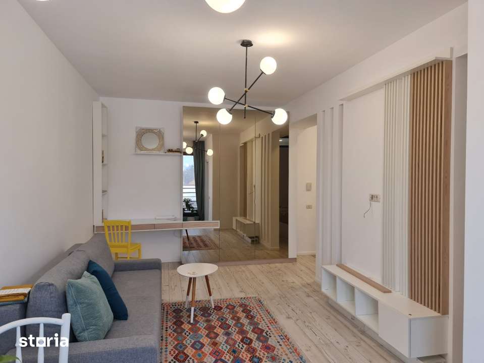 Apartament tip studio | Bucatarie inchisa | Mobilat Utilat | Petricani — fotografia 1