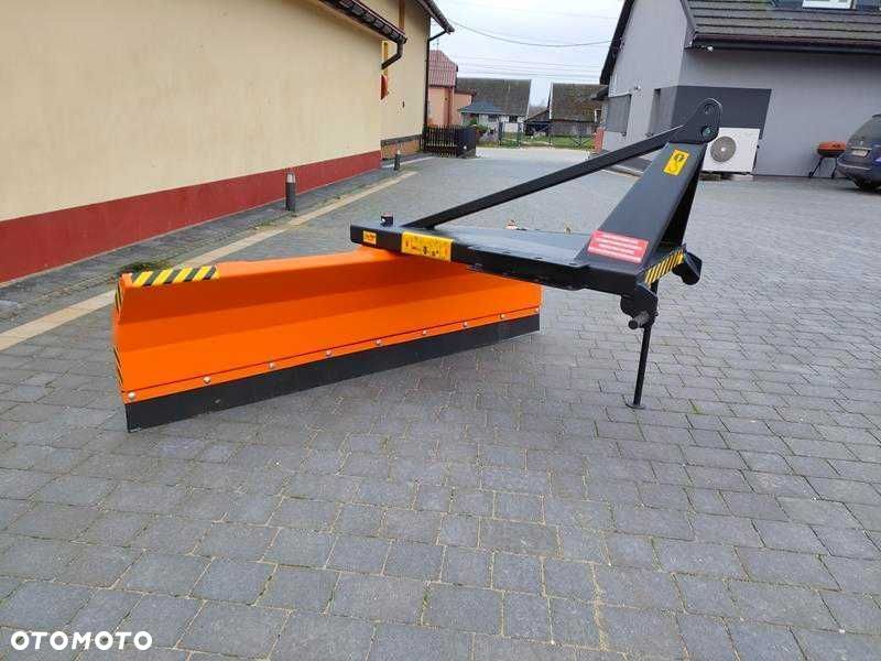 NOWOŚĆ-pług do śniegu spych-do ciągnika na tył-OBROTOWY-dowóz POLSKA - 2