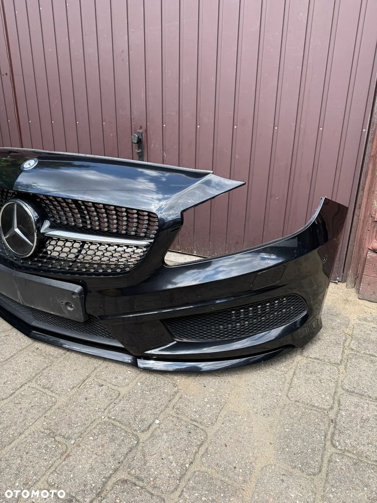 MERCEDES A KLASA W176 ZDERZAK PRZEDNI AMG XENON PDC RADAR KOMPLETNY 191 - 2