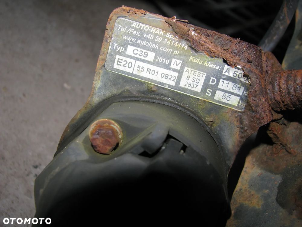 HAK HOLOWNICZY BELKA FORD GALAXY I MK1 - 6