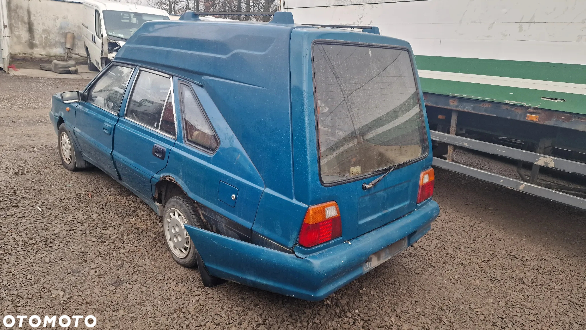 fso polonez cargo maska zderzak lampa grill błotnik drzwi zbiornik paliwa szyba lusterko - 3