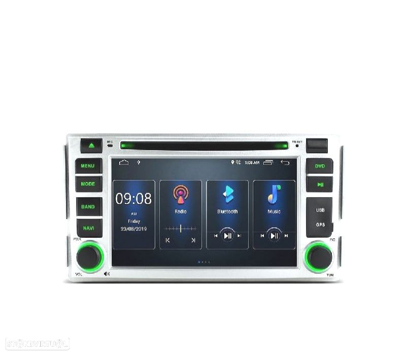 AUTO RADIO GPS ANDROID 12 PARA HYUNDAI SANTA FE 06-12 - 2