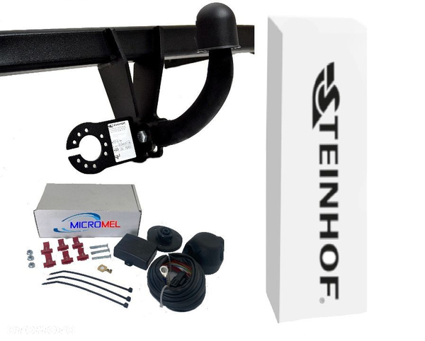 Hak Holowniczy+MODUŁ 7PIN do VOLKSWAGEN VW JETTA V 4d od 2005 do 2010