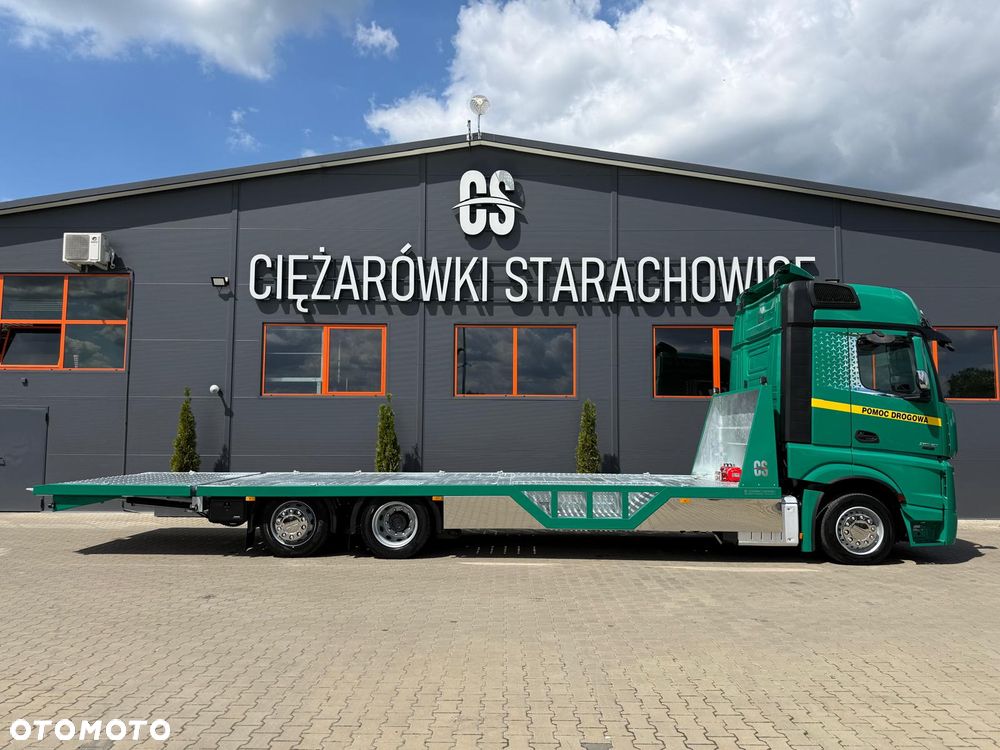 Mercedes-Benz Actros 2548 // laweta, pomoc drogowa, transport maszyn budowlanych, transport kontenerów, transport maszyn rolniczych ! Nowa zabudowa OCYNKOWANA ! MEGA podwozie !! - 7
