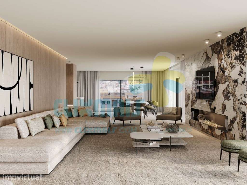 Apartamentos T4 Luxuosos com piscina panorâmica, de design Exclusivo! - Grande imagem: 4/45