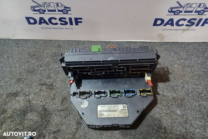 Panou sigurante si relee A2129003814 MODUL SAM Mercedes-Benz E-Class - 1