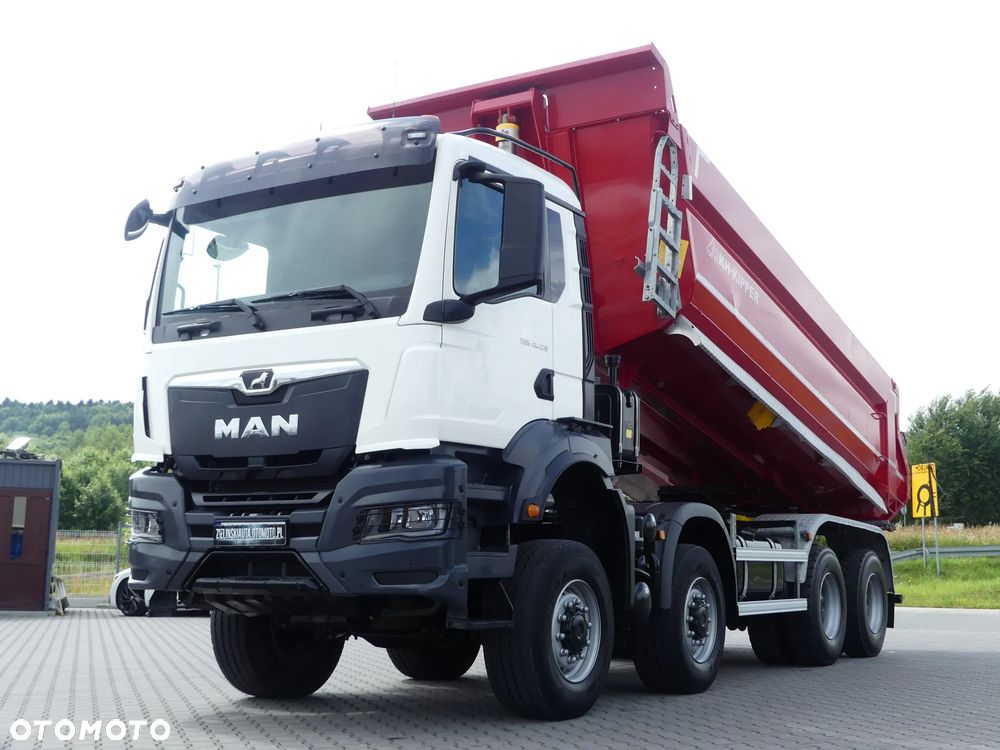 MAN TGS 41.470 / 8x8 / WYWROTKA KH KIPPER / MANUAL / NISKI PRZEBIEG / - 2