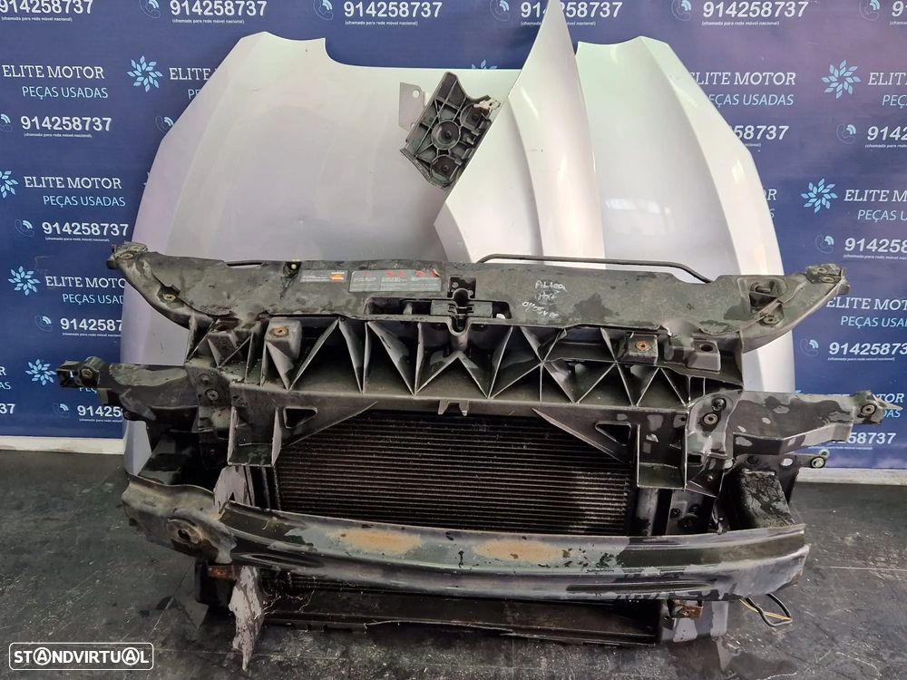 Frente completa usada SEAT ALTEA TOLEDO 2.0 TDI capot parachoques guardalamas oticas radiadores - 8