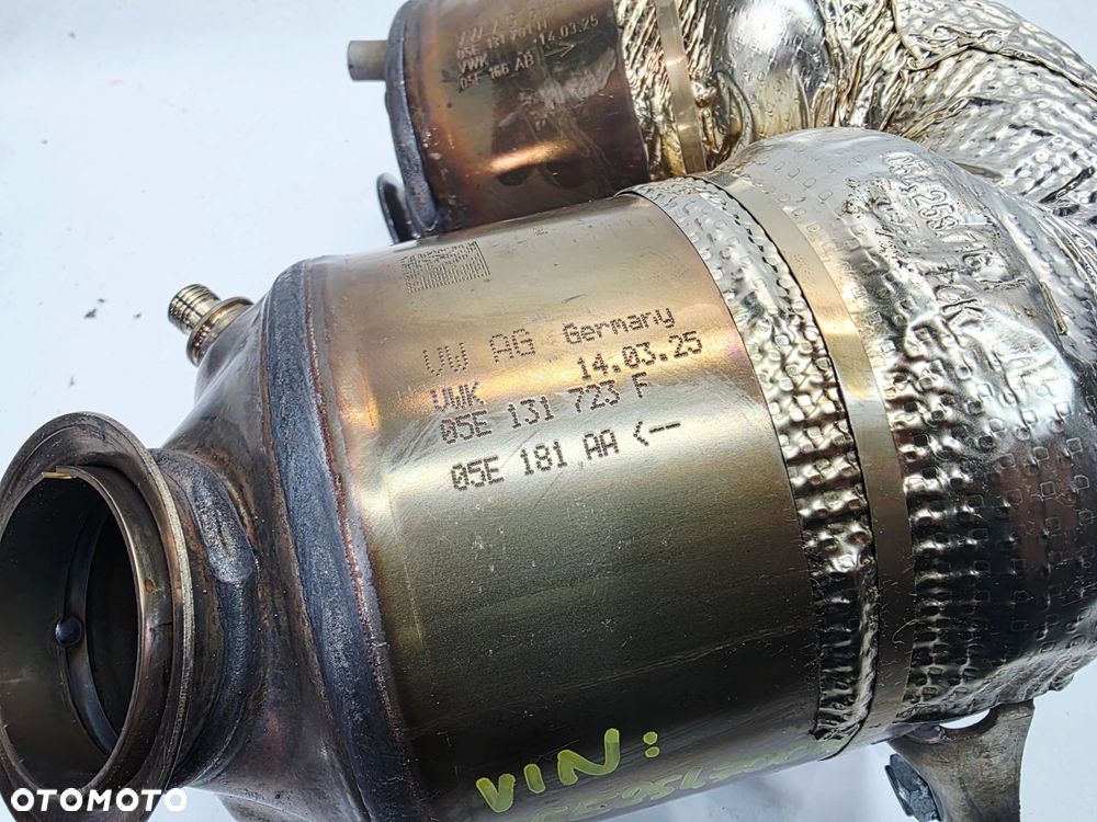 KATALIZATOR FILTR CZĄSTEK STAŁYCH AUDI A3 8Y 1.5 TFSI 05E254700N 05E131723F - 6