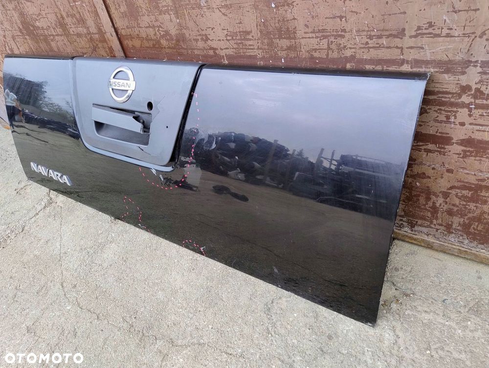 burta klapa tylna paki tył nissan navara iii 3 d40 - 2