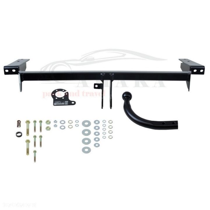 Hak Holowniczy Odkręcany Do Citroen C4 Hatchback 2004-2010 - 2