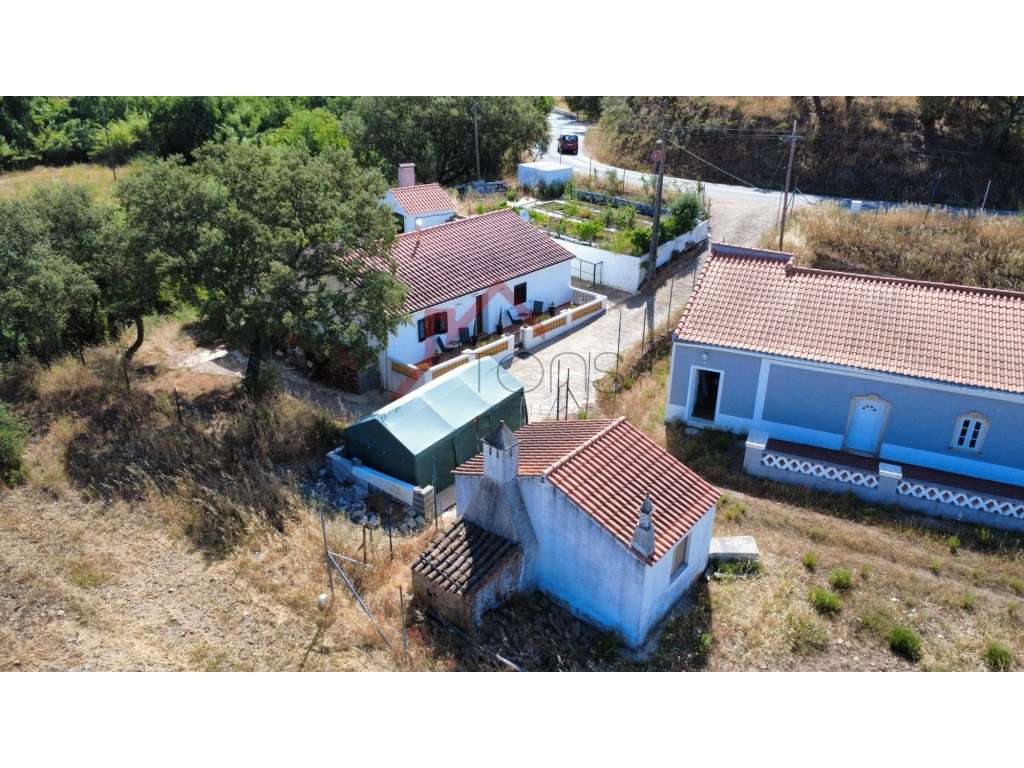 Moradia T3 São Bartolomeu Messines com 1900 m2 de área circundante - Grande imagem: 4/35