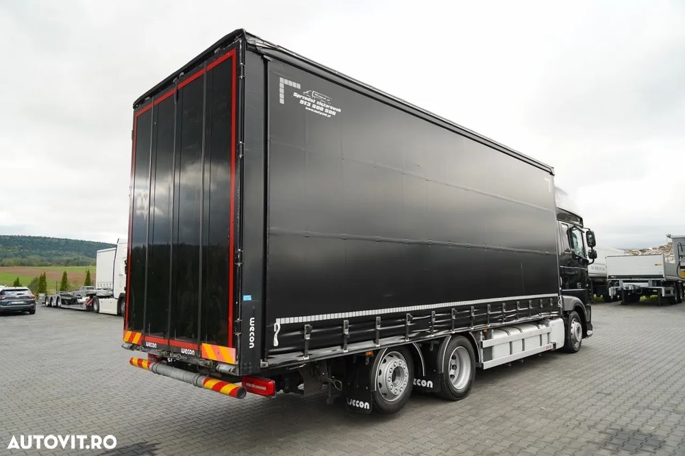 DAF XF 480 / SOLÓWKA / 6X2 / MEGA / PUNTE RIDICATĂ / I-PARK COOL / 2019 / - 7