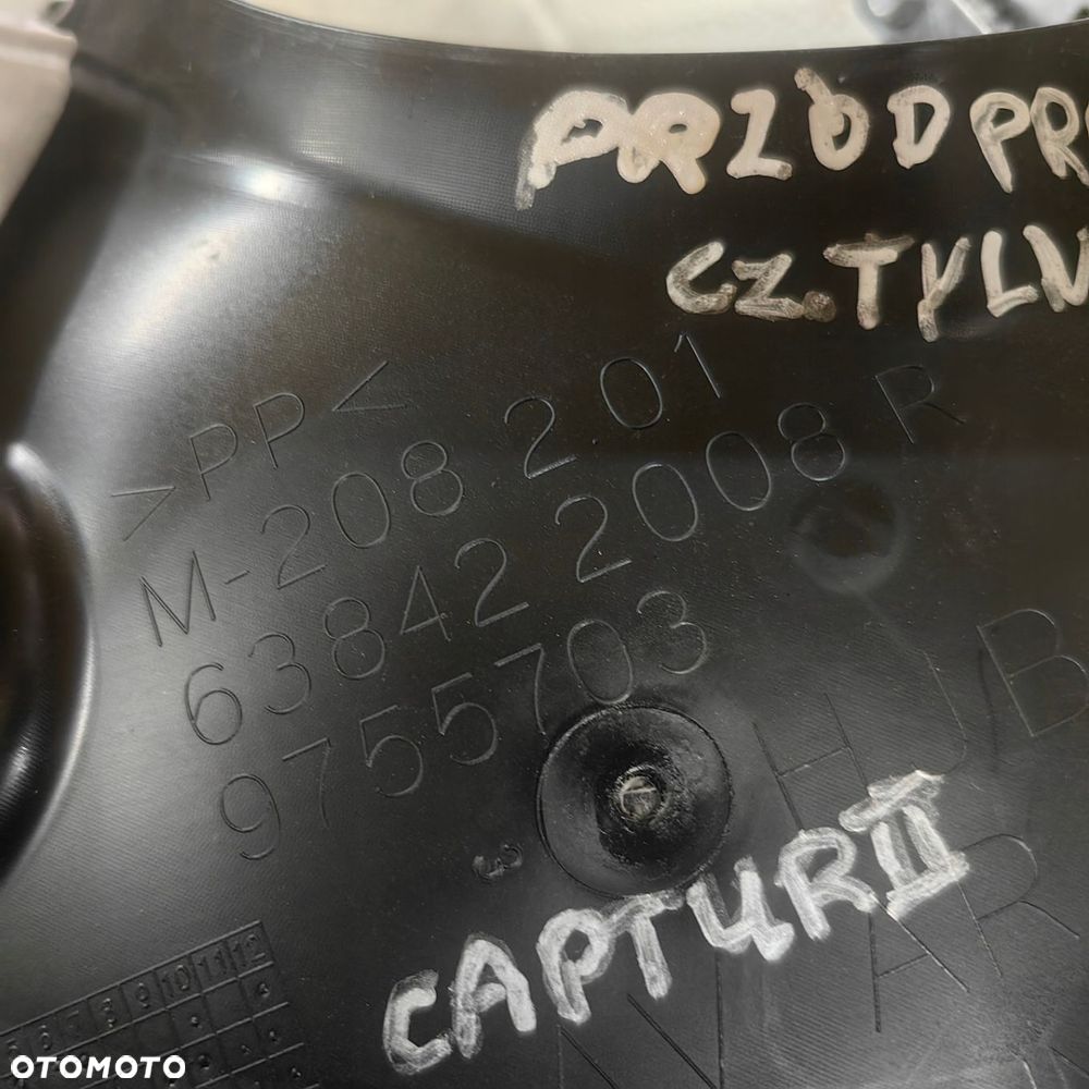 RENAULT CAPTUR II 2 NADKOLE PRZÓD PRZEDNIE PRAWE CZĘŚĆ TYLNA 638422008R - 3