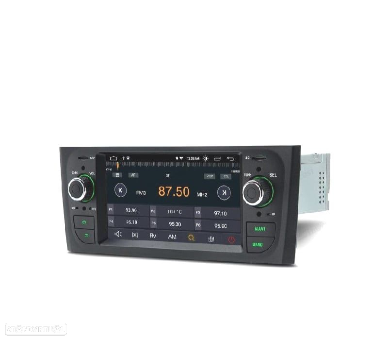 AUTO RÁDIO GPS ANDROID 13 PARA FIAT GRANDE PUNTO LINEA - 8