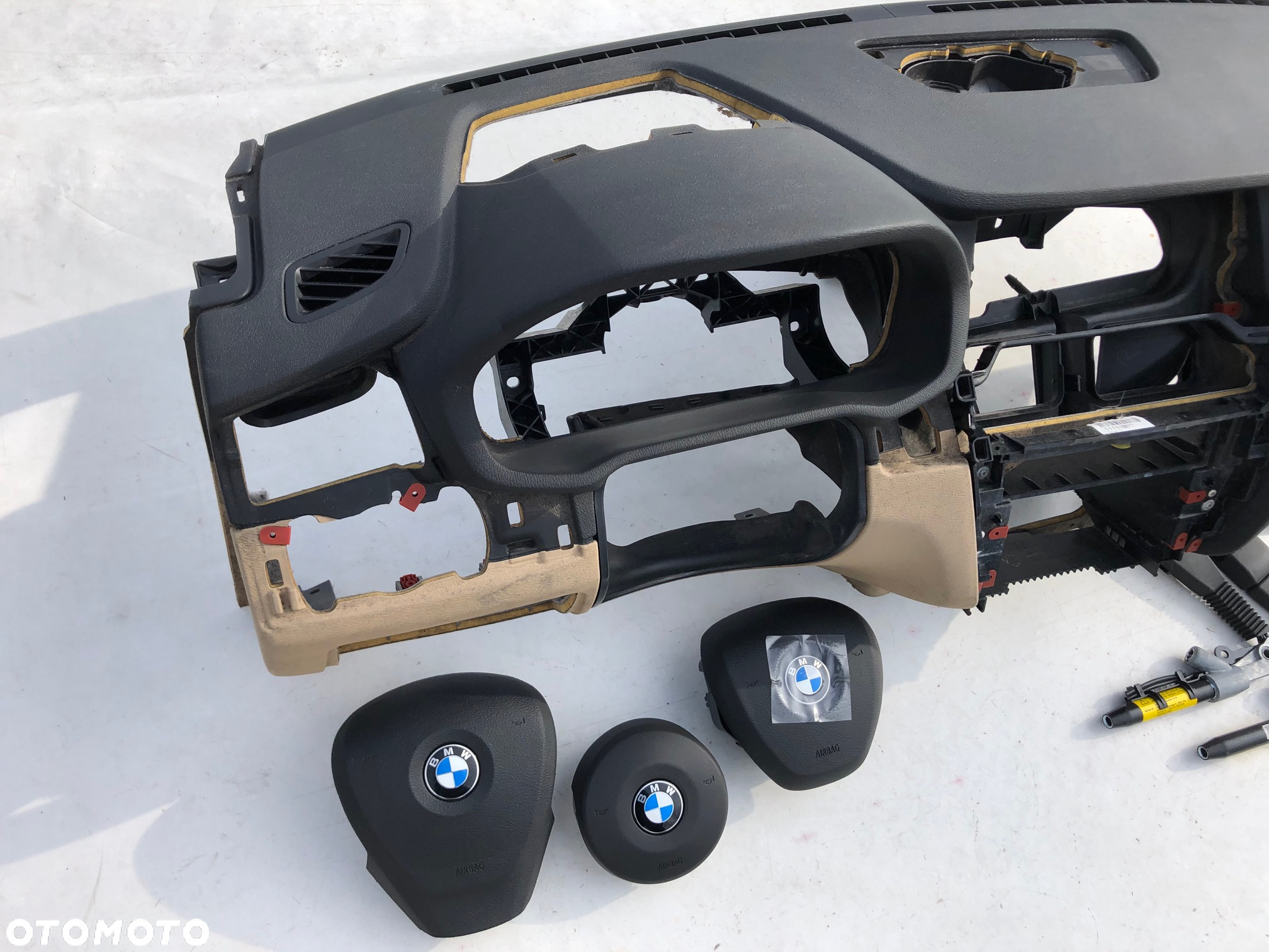 BMW X3 F25 X4 F26 DESKA KONSOLA KOKPIT PULPIT PÓLKA PARPAET AIRBAG KURTYNA naprawa regeneracja NA WYMIANE OD RĘKI NA MAGAZYNIE Raz2 !!! - 24