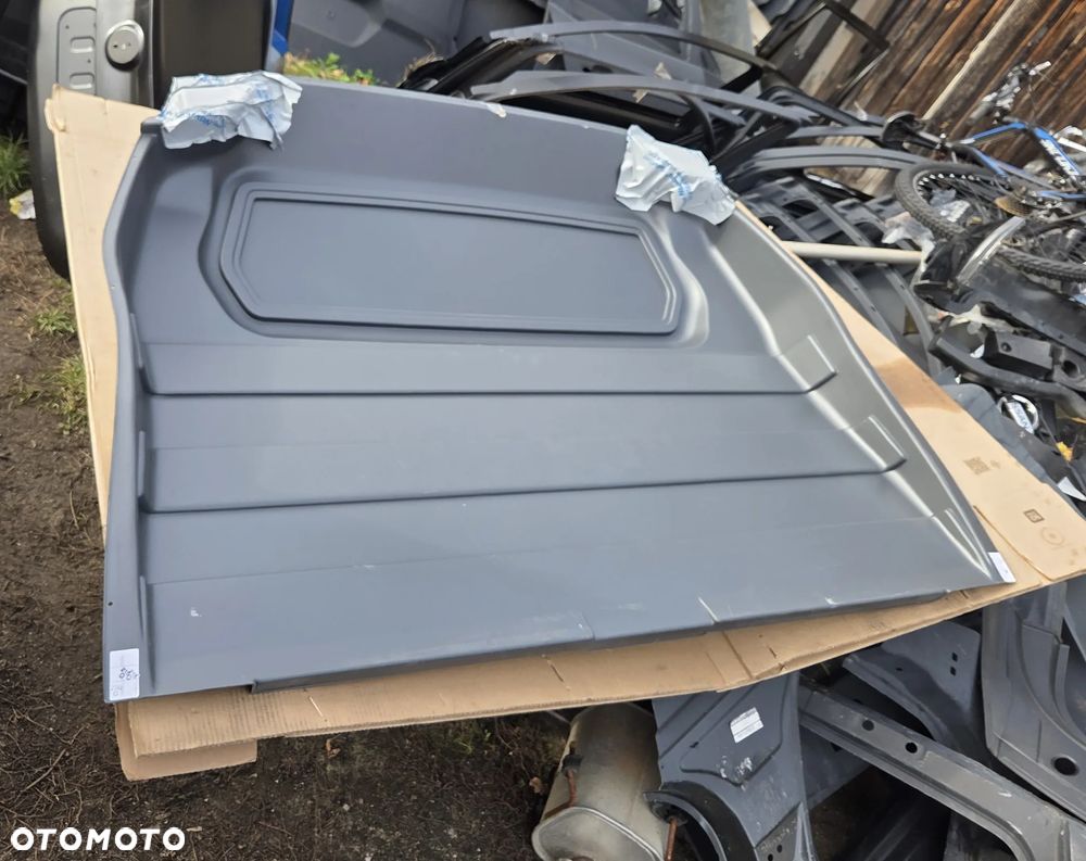 ściana grodziowa Citroën Berlingo II Peugeot Partner II 1609684980 Solidna ścianka działowa z szarego ziarnistego tworzywa ABS PSA 1609684980 - 10