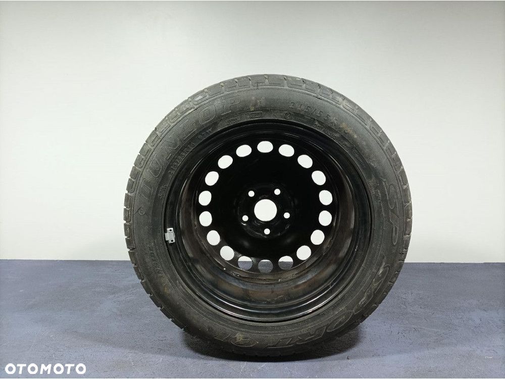 VW PASSAT B6 KOŁO ZAPASOWE 215/55 R16 5X112 7JX16 ET 45 3C0601027MN - 2