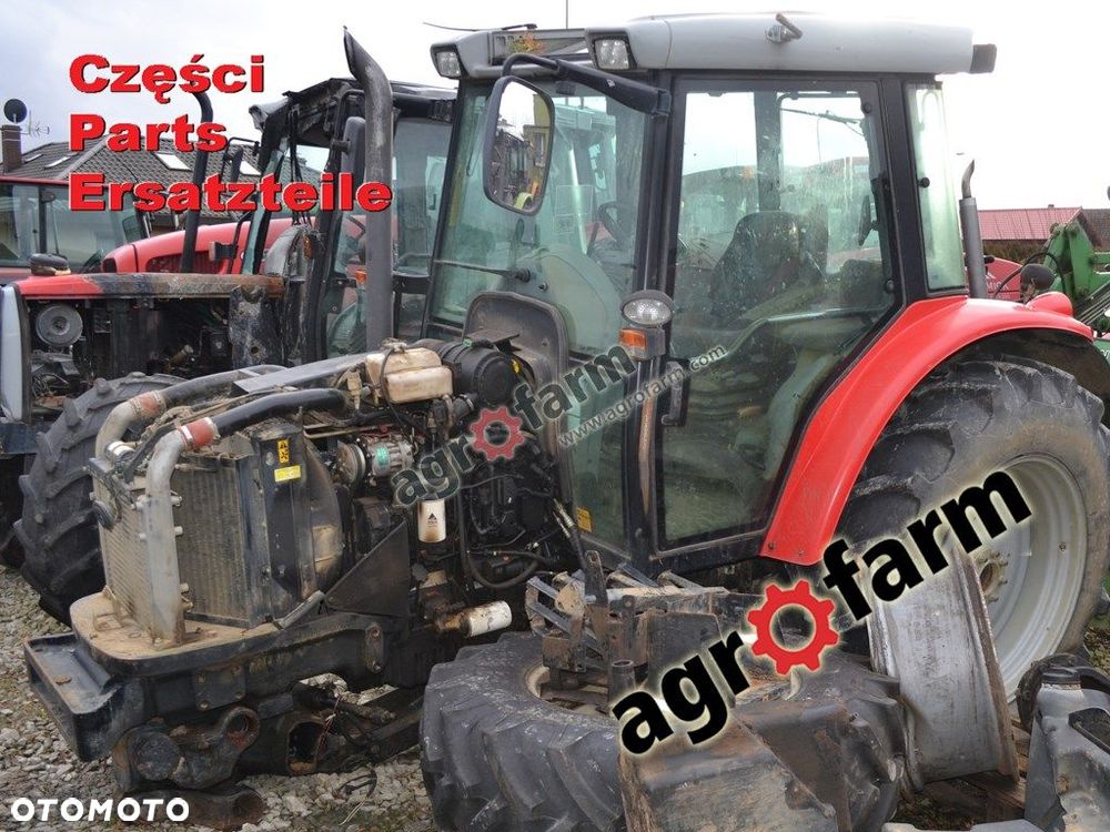Massey Ferguson 6455 części, skrzynia biegów, oś - 1