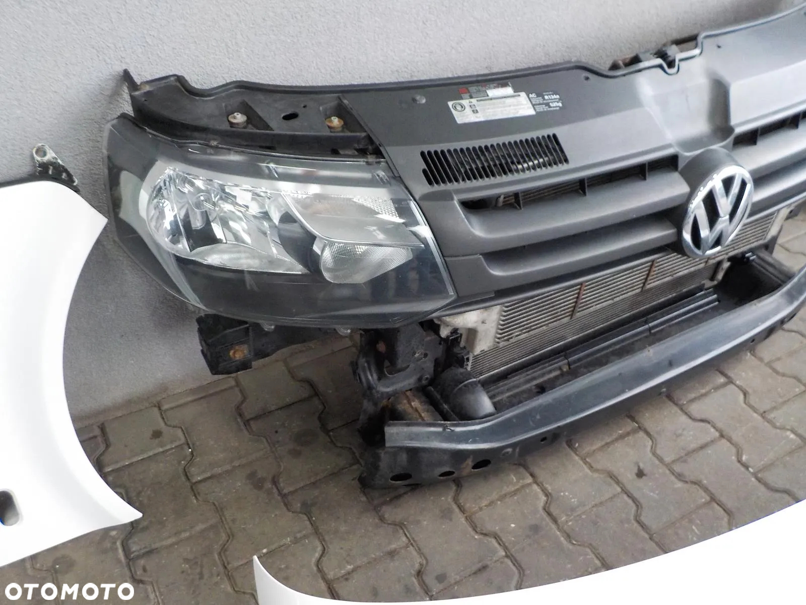 VW T5 LIFT KOMPLETNY PRZÓD MASKA ZDERZAK BŁOTNIKI - 10