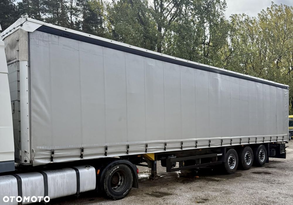 Schmitz Cargobull FIRANKA EDSCHA SAF OŚ PODNOSZONA KOSZ NA KOŁA ZAPASOWE STAN BARDZO DOBRY WAGA:6500kg 2008r