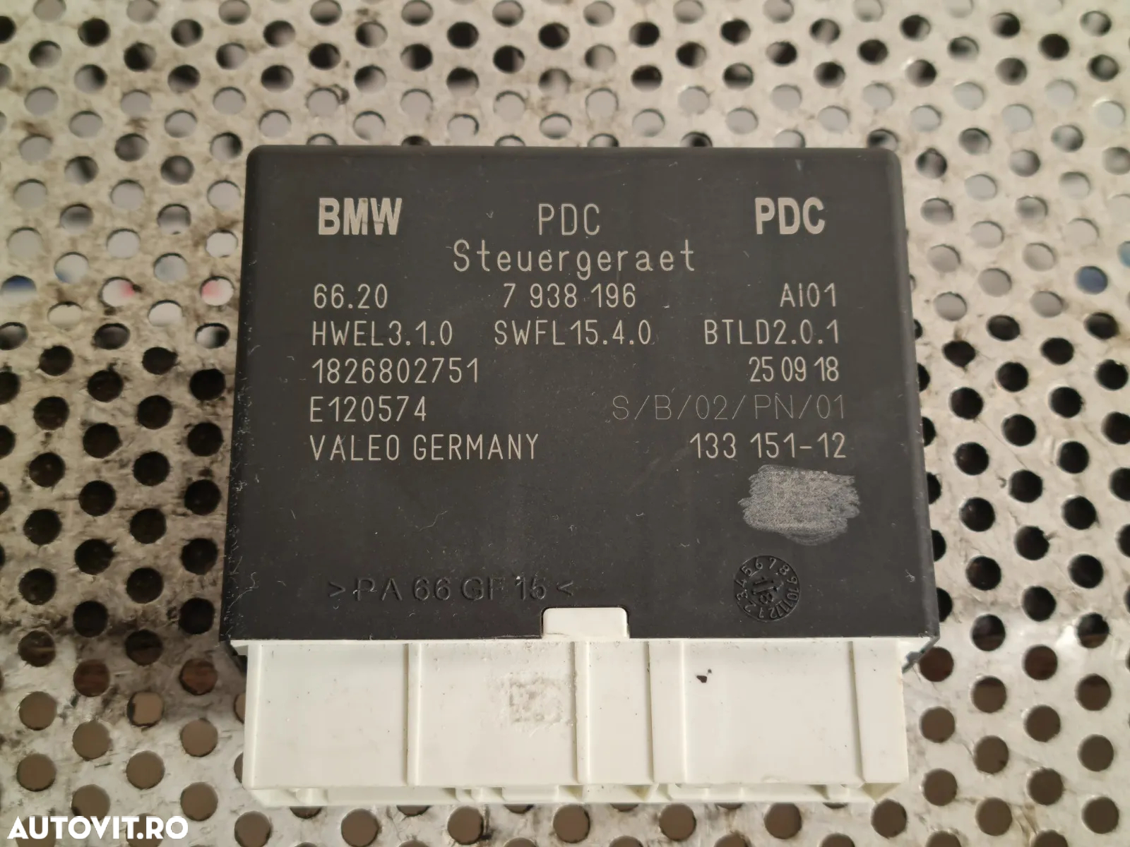 Modul PDC Senzori Parcare Bmw X1 X2 X3 X4 X5 X6 F48 F39 F15 F16 F25 F26 Mini F54 F60 Cod 7938196 Dezmembrez Bmw/Mini - Dezmembrari Arad - 4