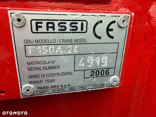 DAF CF 65.250 4x2 HDS FASSI F150 Super Stan - 9
